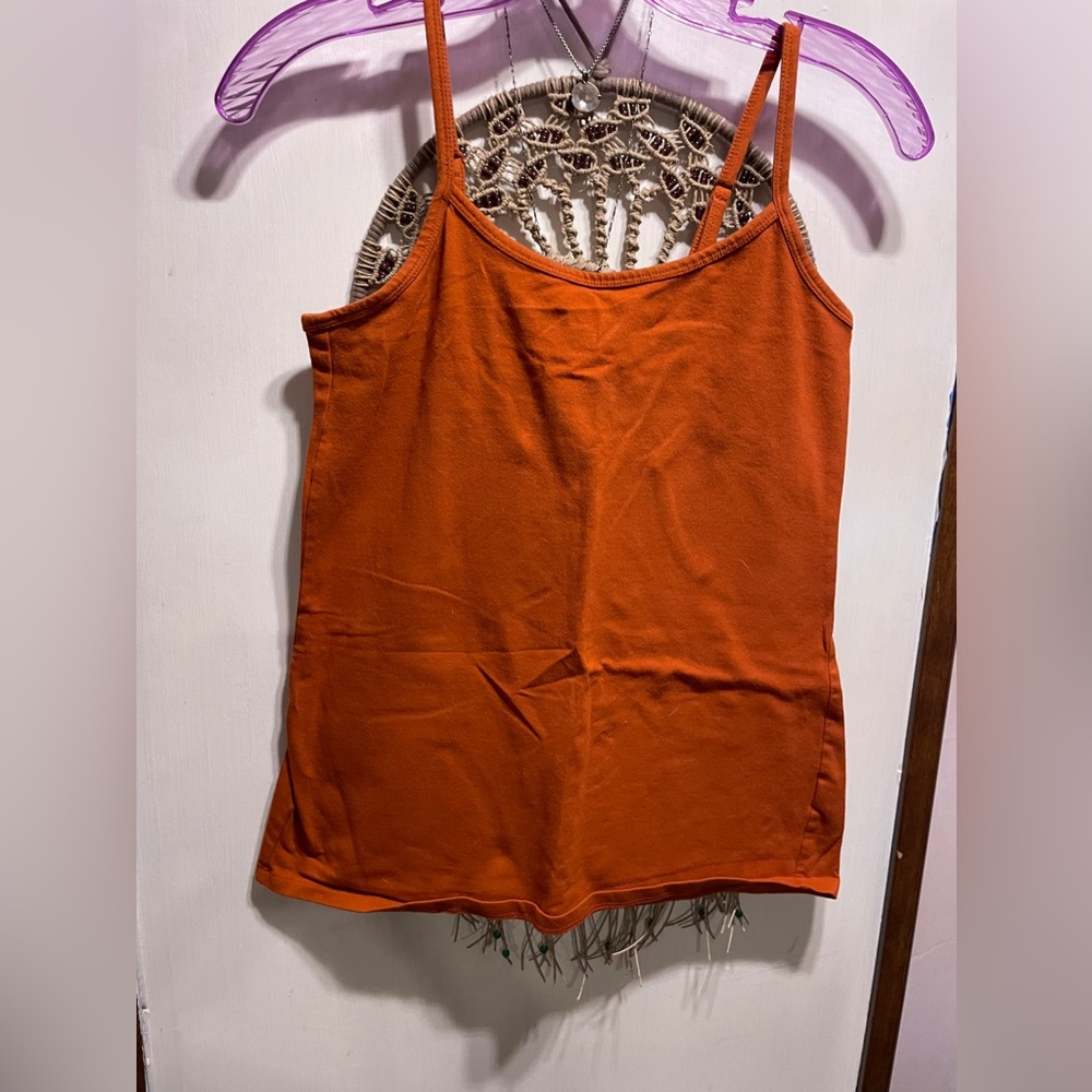Orange Tank Top